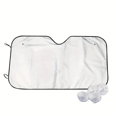 Sun shade — car sunshade for front windshield - customized-according-to-the-provided-image