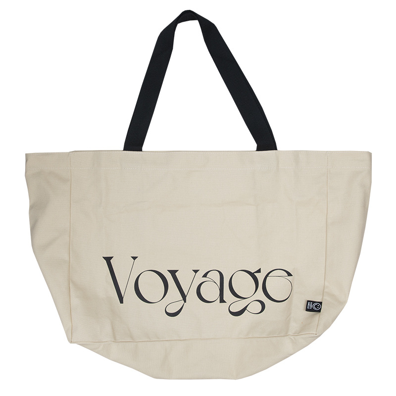Original Design Canvas Doppelseitige, geräumige Schultertasche für Damen, Nischen-Freizeittasche aus Stoff_voghion.com