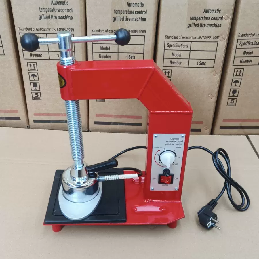 自动温控定时补胎机火补硫化机机轮胎热补机火补工具修补工具