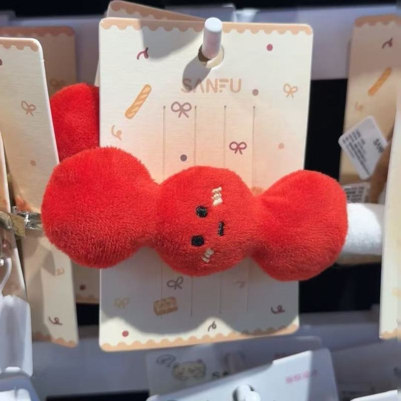 漫画人形ぬいぐるみレッサーパンダヘアピンサイドクリップ大型BBクリップヘアアクセサリーヘアピンメイクアップクリップぬいぐるみ|undefined