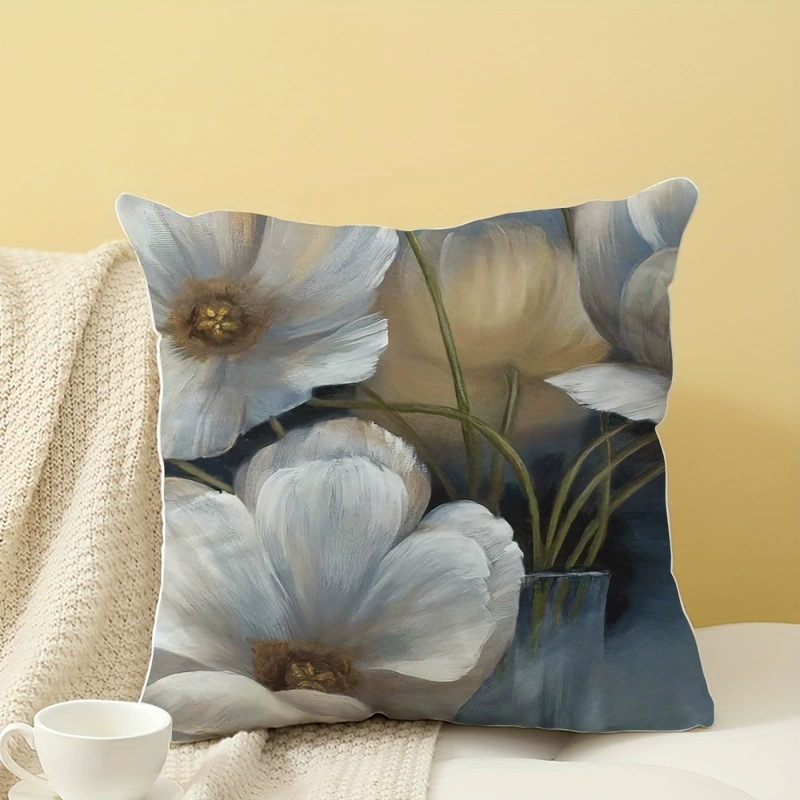 Fashionable comfortable soft square pillow, Amazon, city style