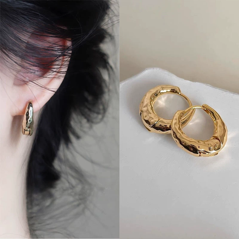 Серьги Silver 925, корейский цветочный минимализм, простой элегантный тренд
