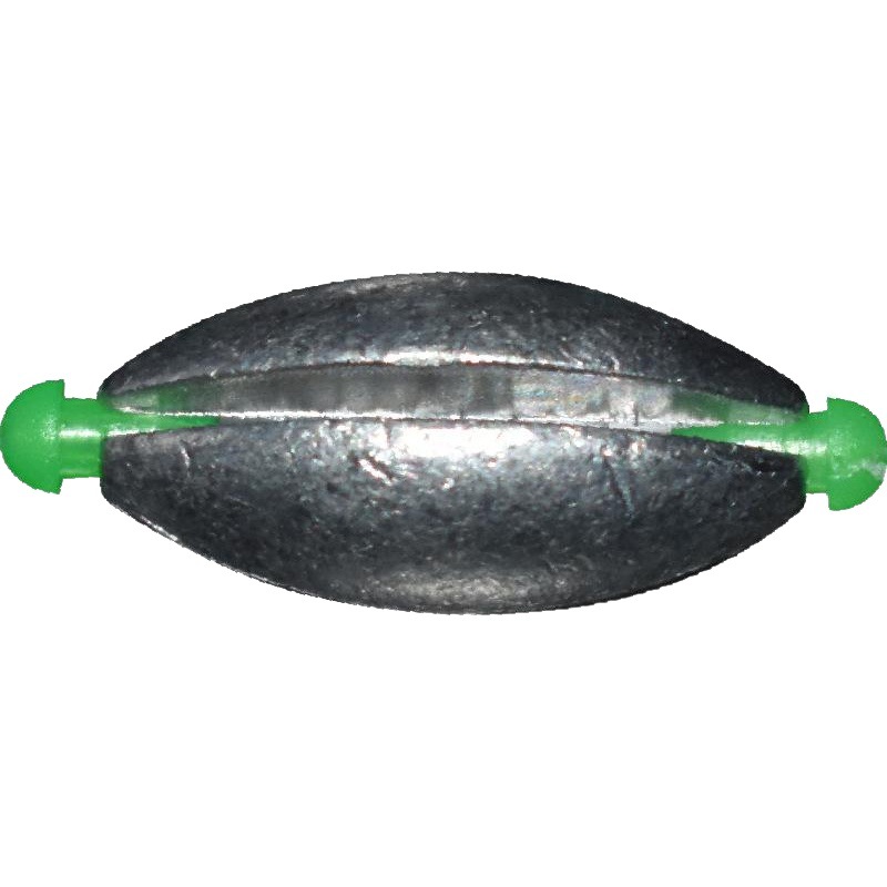 Lead Pendant Through-Core Olive-Shaped Water Drop Fast Lead Sea Fishing Counterweight Lure Fishing Pendant Open Hollow Japanese Lead Pendant Wholesale