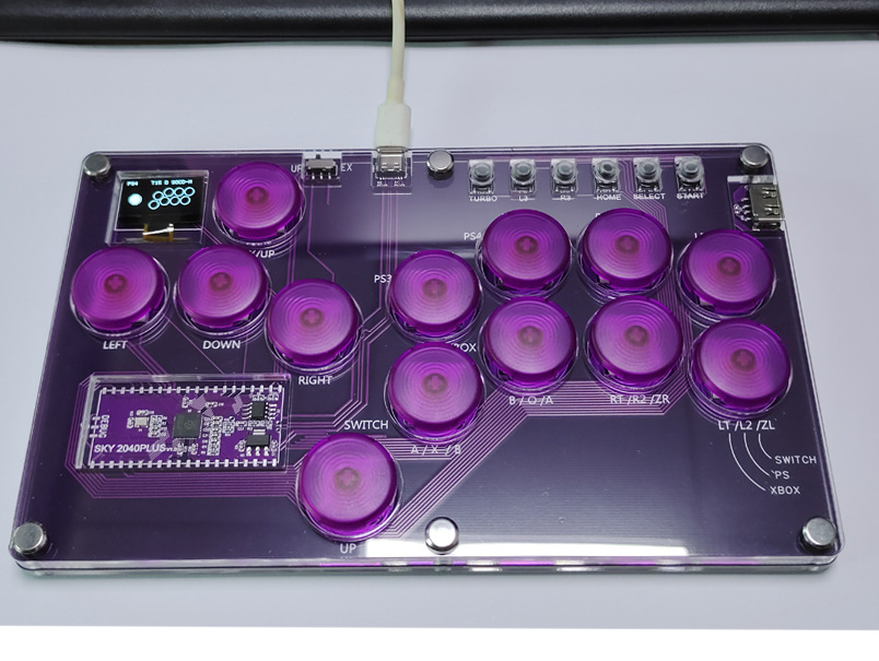 SKY2040PLUS13 teclas personalizadas SOCD juego de lucha teclado HITBOX Street Fighter 6Steam Arcade PS5