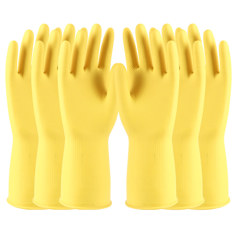 牛津乳胶手套加厚耐用工业橡胶胶皮厨房家务洗碗塑胶劳保南洋通达