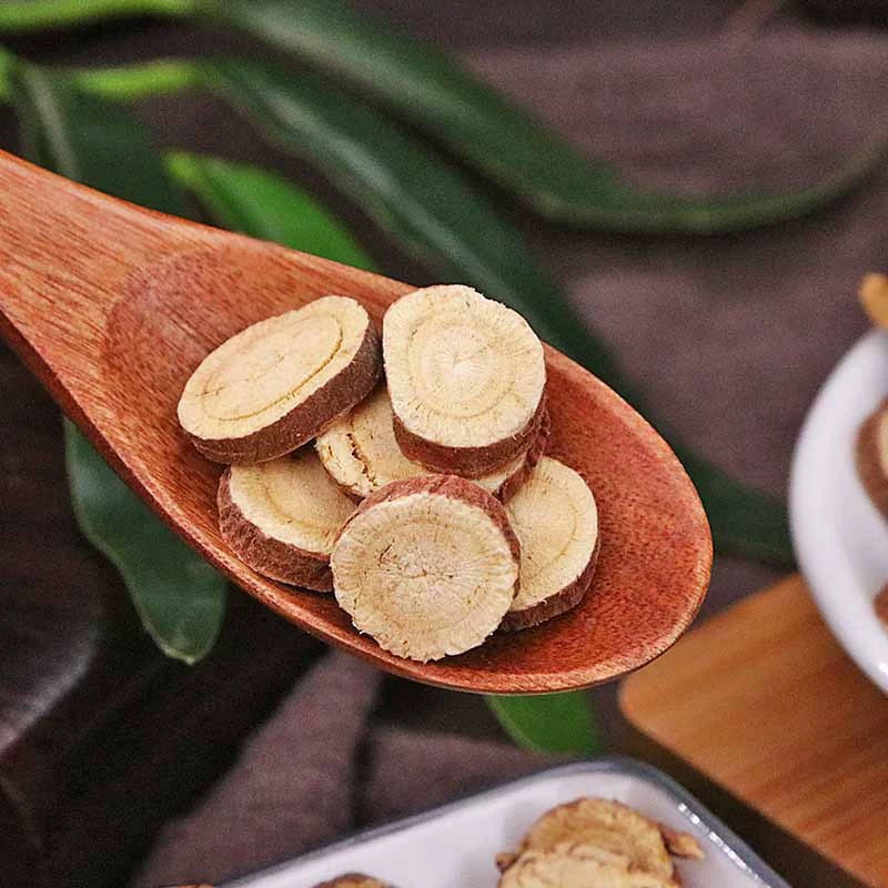 Licorice Root Slices Gan Cao 甘草 Red Skin Large Cut 500g Dried Raw Herb for Tea and Decoction specifications
