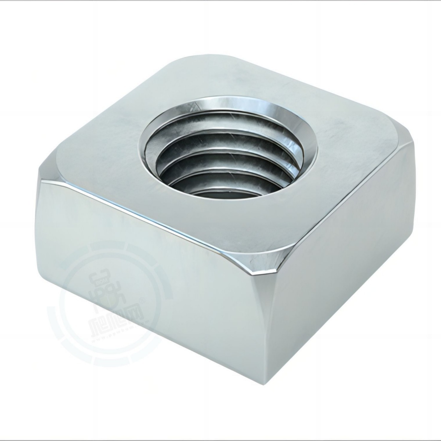 McMASTER-CARR  英制美制四方螺母 Square Nut 94785A007