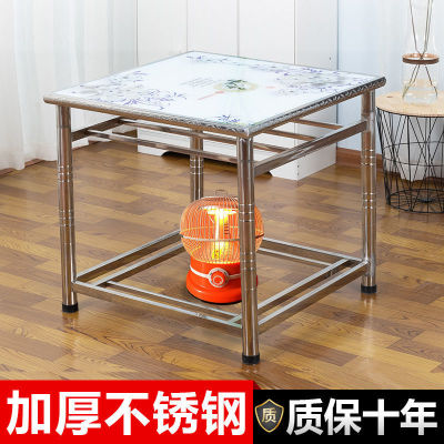 Stainless steel Table Roast Heating tables household Fire frame Set Roast Square Having dinner wholesale