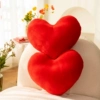 Large love pillow [1 pair] with core, length 55CM, height 38CM