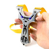 Monster stainless steel, street Olympic slingshot with flat rubber bands, new collection, wholesale
