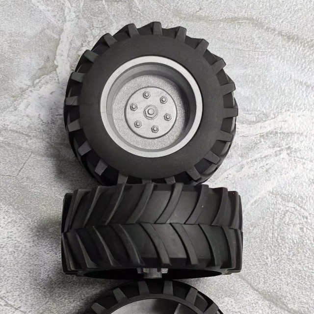 东远车轮6026斜纹包注车轮玩具遥控配件模型拼装儿童