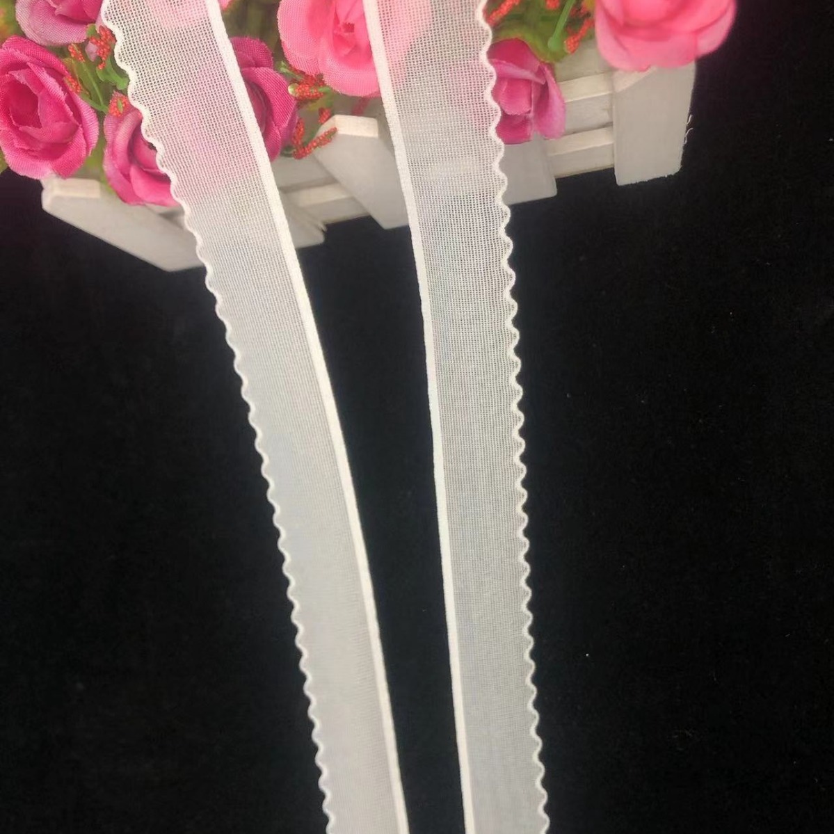 宽约2cm 28针爆款弹力花边可用于内衣 睡衣 情趣 童装 箱包服装等