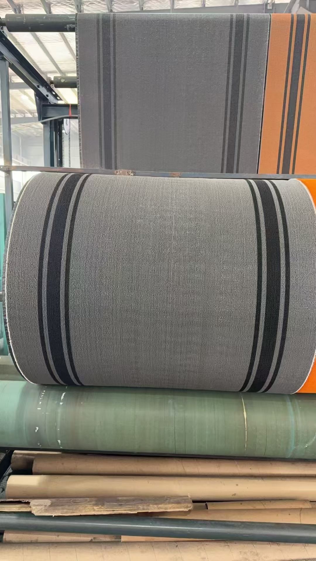 Car Floor Mats Solvent-Free Wire Ring Wholesale Roll Material Factory Direct Hair Anti-Slip Double Stripes