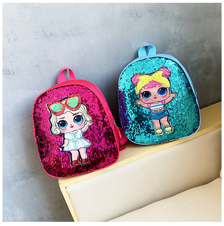 Water Repellent 13 Inch Cartoon Daily Kids Backpack display picture 3