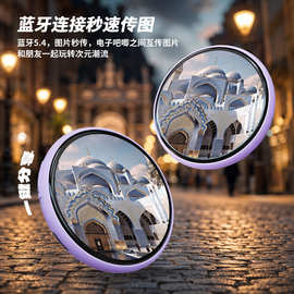 Beambox出国旅游景区文旅纪念品图片视频展示触屏IPS 高清带胸针
