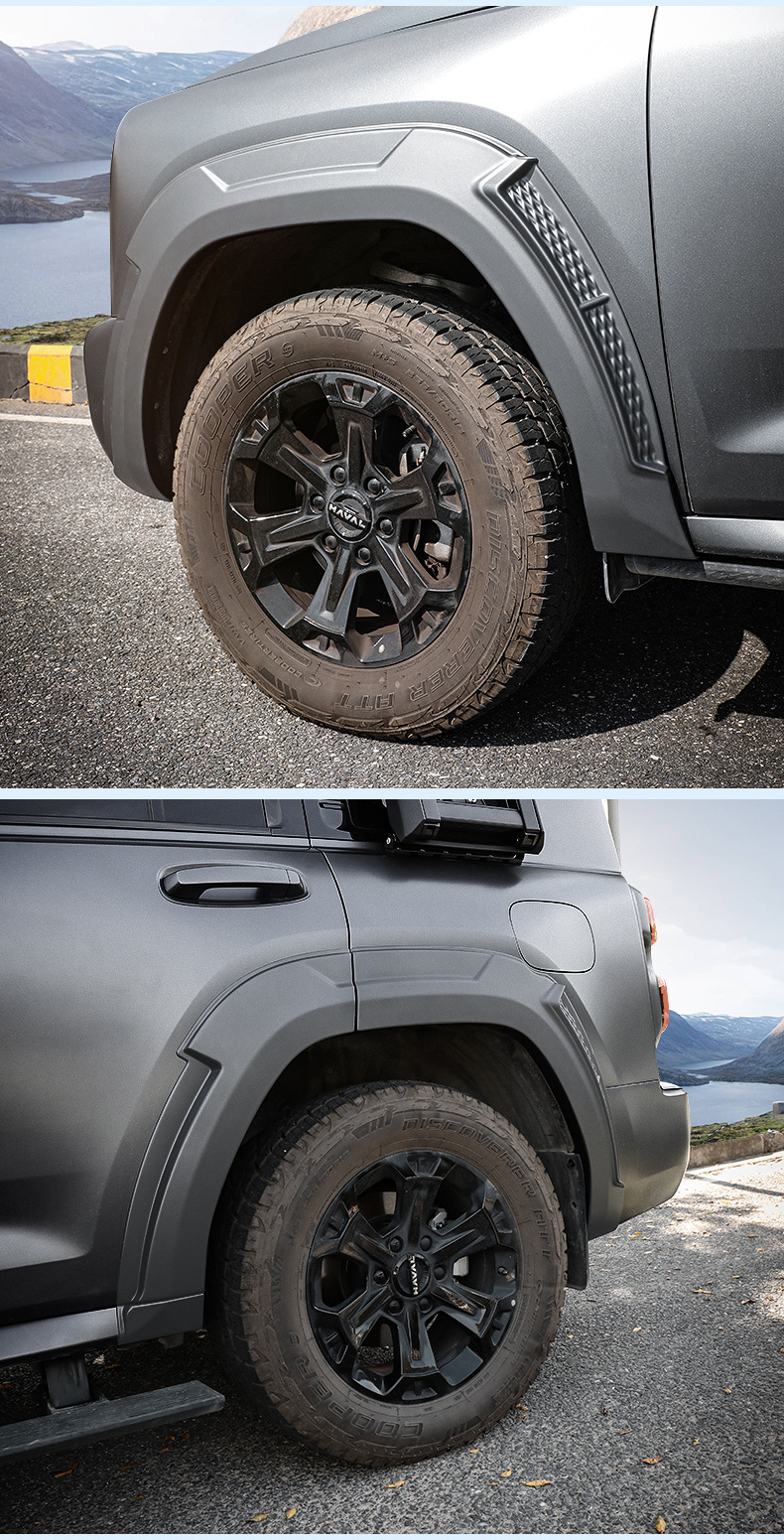 24 Models of the Second-Generation Haval H9 Special Anti-Scratch Wheel Arch Wide-Body Modification Anti-Scratch and Anti-Collision Thickened Wheel Arch Stickers Exterior Accessories