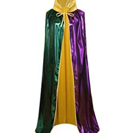 Cross-border mardi gras carnavales máscara collar galvanizado de plástico de color cadena de cuentas conjunto de calcetines suministros de fiesta