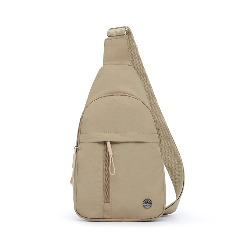 Bolso de pecho de tendencia transfronteriza para mujer multifuncional nuevo bolso de mensajero ligero hilo bordado tendencia mochila deportiva pequeña bolsa diagonal