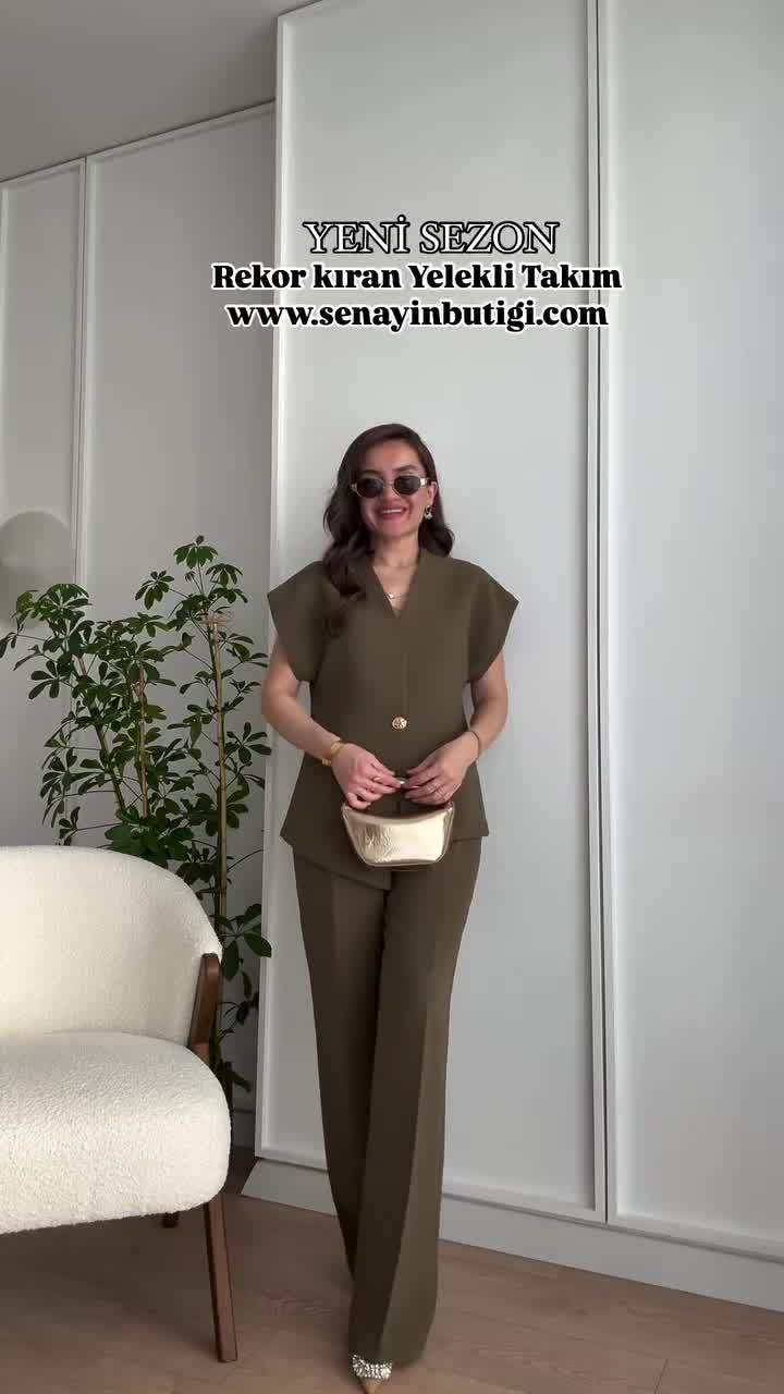 European American Cross-border Women's Fashion 2025 Spring New Style Elegant Irregular V-neck Top And High-waisted Long_ecoleips.com