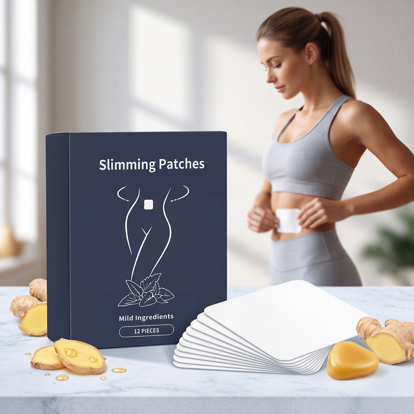 Body Care Patches Are Comfortable, Breathable, and Follow the Curves of the Body, Making Them Convenient for Lazy People, Skin-Friendly, Breathable, and Easy to Use