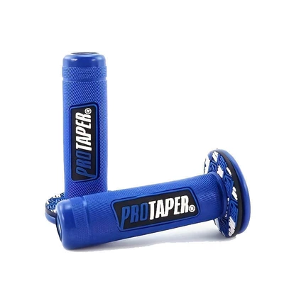 Motorcycle Handle Cover Off-Road Motorcycle Handlebar Grips, Universal - blue
