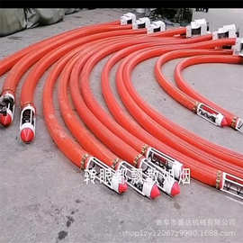 单驱动4寸6米家用弹簧蛟龙吸粮机中驱动双管双向软管卸料机图片