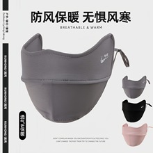 双层加厚蜂窝保暖户外骑行防风防寒护眼角面罩男高颜值口罩女冬季
