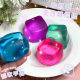 Maltose ice cube kneading music decompression toy needoh with transparent ice cube high color value decompression artifact extrusion