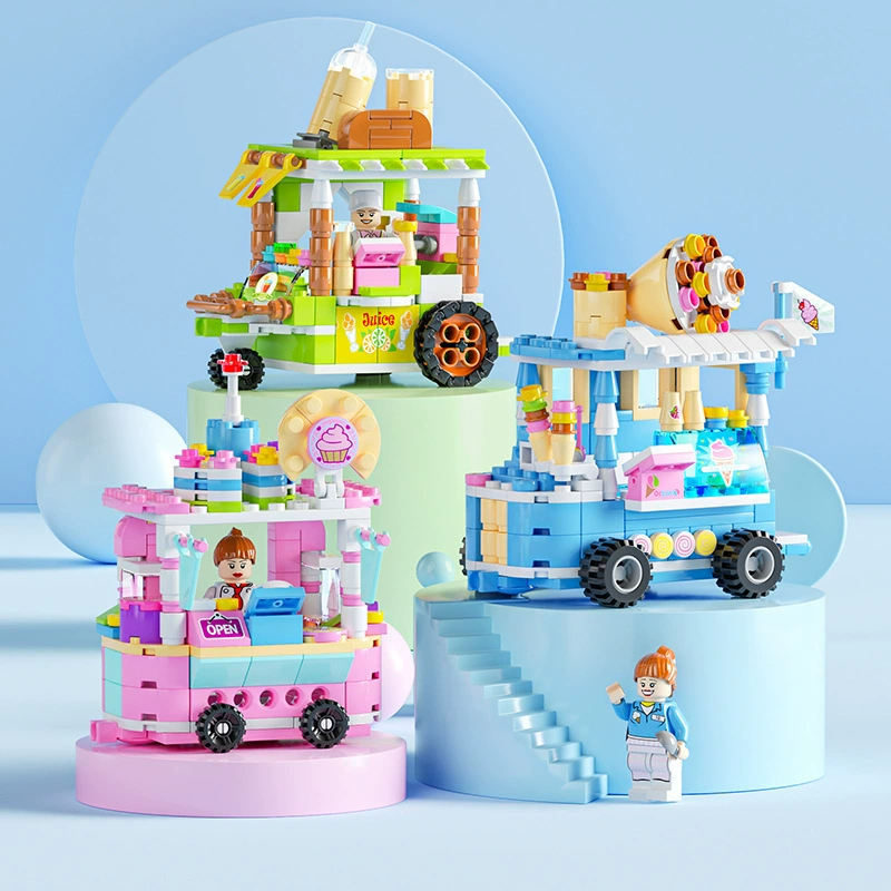 Братская LEGO-конструктор, детский ресторанный вагон, дом, транспорт, головоломка, игрушка