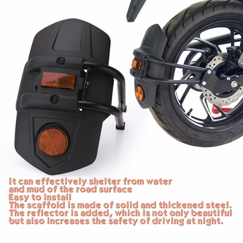 SPEEDPARK manufacturer wholesale plastic motorcycle universal fender bracket accessories electric vehicle rear mud tiles