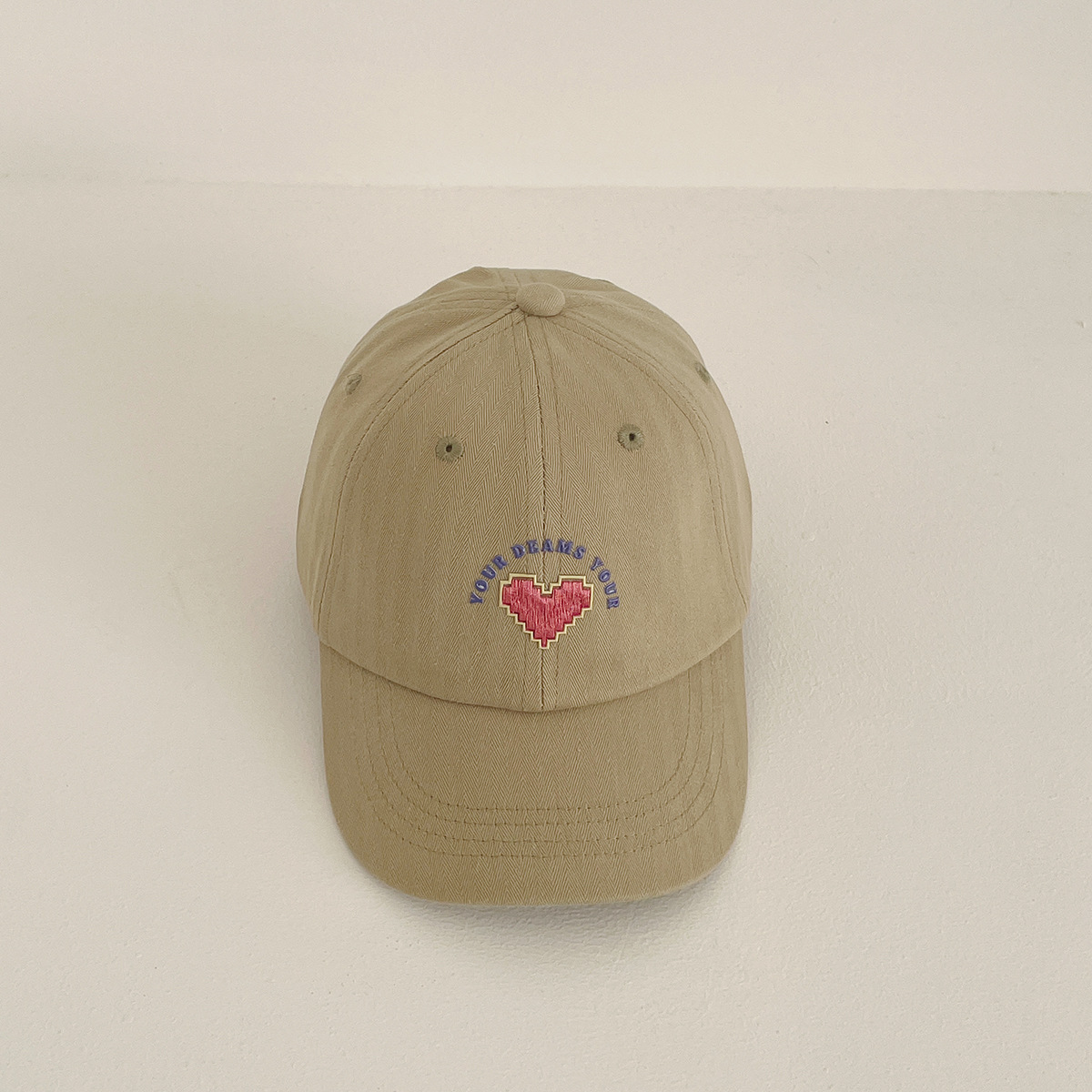 Sombreras de béisbol de amor, niñas y niñas, cabeza pequeña, cara pequeña, gorra coreana, sombrero de verano, sombrero de boca de pato lavados