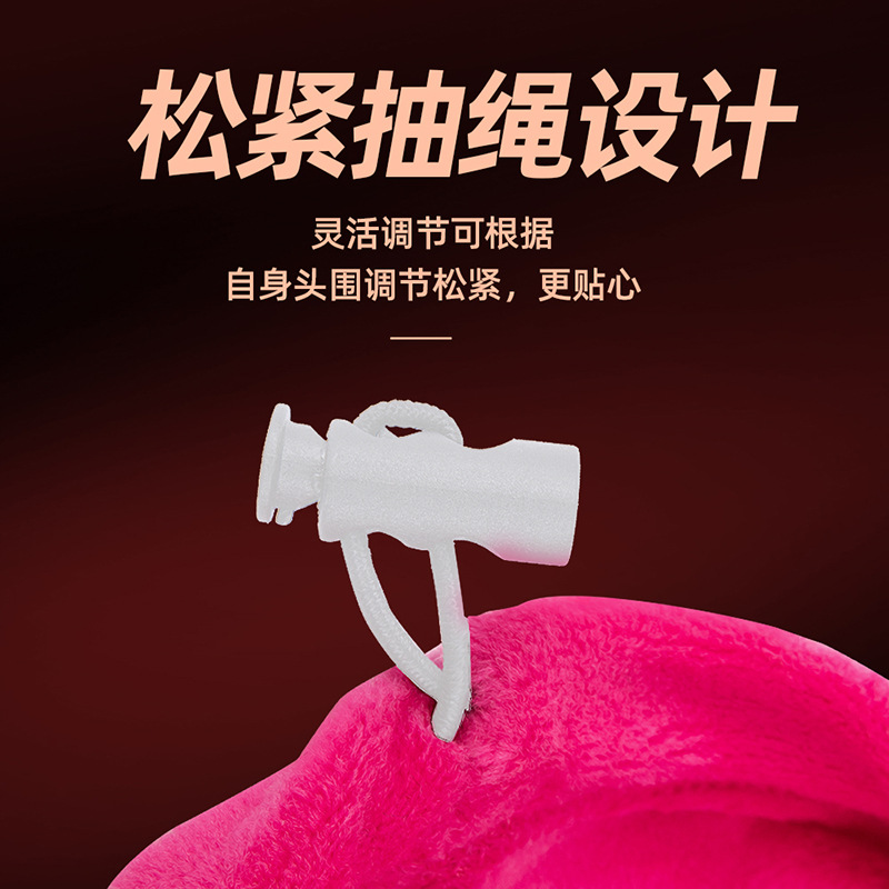 跨境户外冬季男围脖保暖脖套骑行面巾女防风运动御寒抽绳面罩