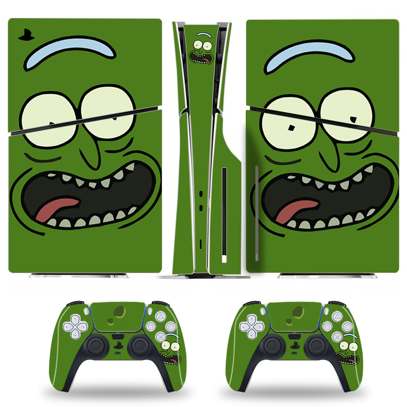 PS5slim versión de la unidad óptica PS5SLIM anfitrión digital PlayStation5 máquina de juego etiqueta engomada de la protección del cuerpo