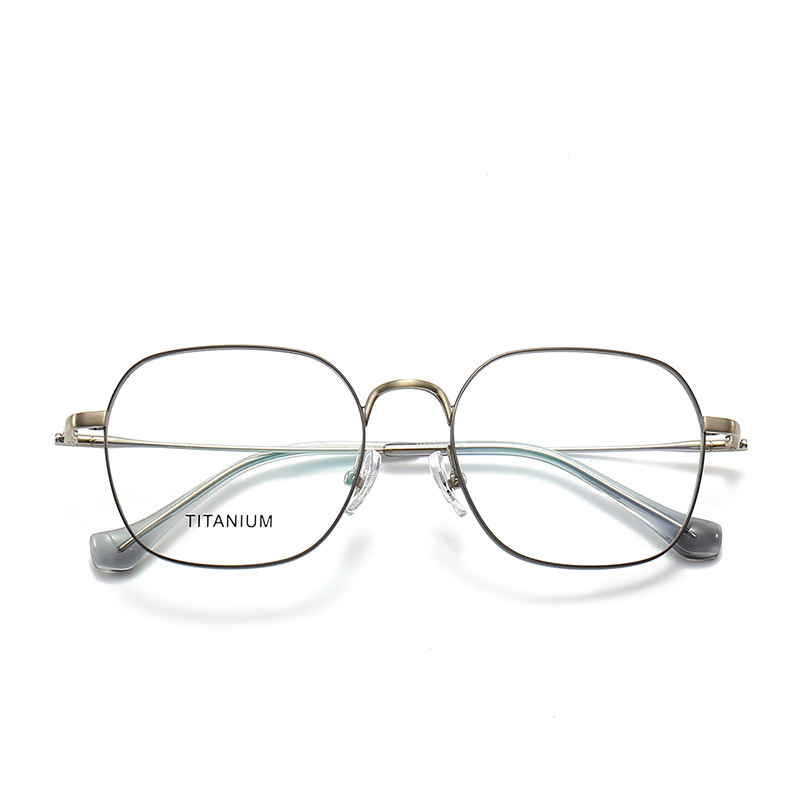 STUDIOMUKU gafas frescas de madera gafas de traje gafas de titanio puro de los hombres retro gafas de Marco clásico