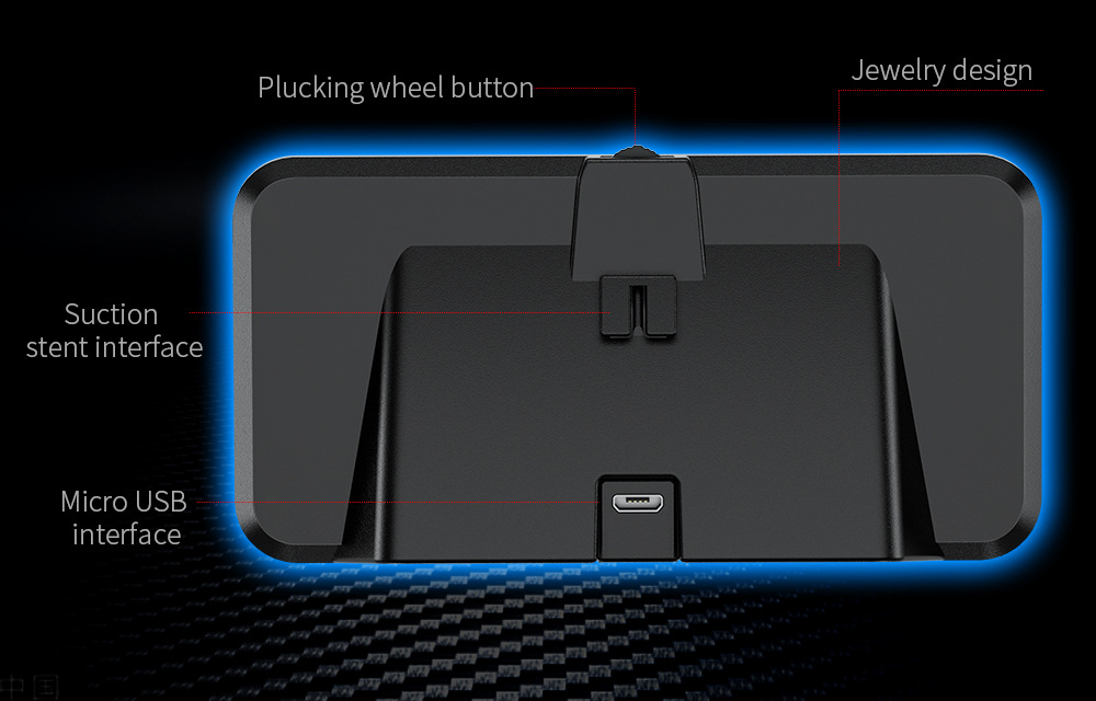 Cross-border high-definition digital display car monitor GPS universal car projector manufacturer in-stock HUD head-up display