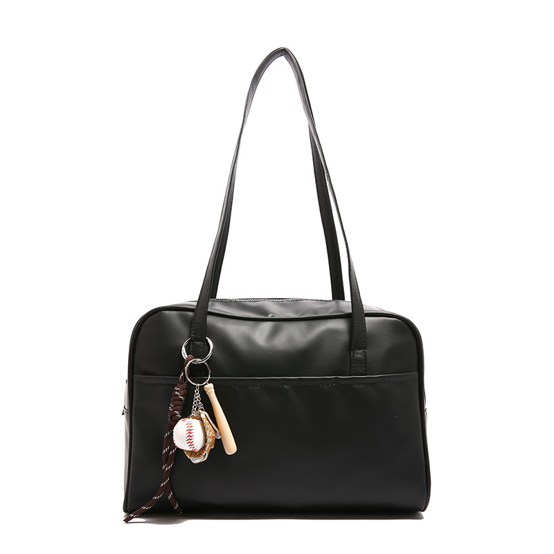 Bolsas de gran capacidad retro nicho Volkswagen para mujeres 2024 nuevo invierno simple bolsas de brazo bolsas de gran capacidad de aire extranjero
