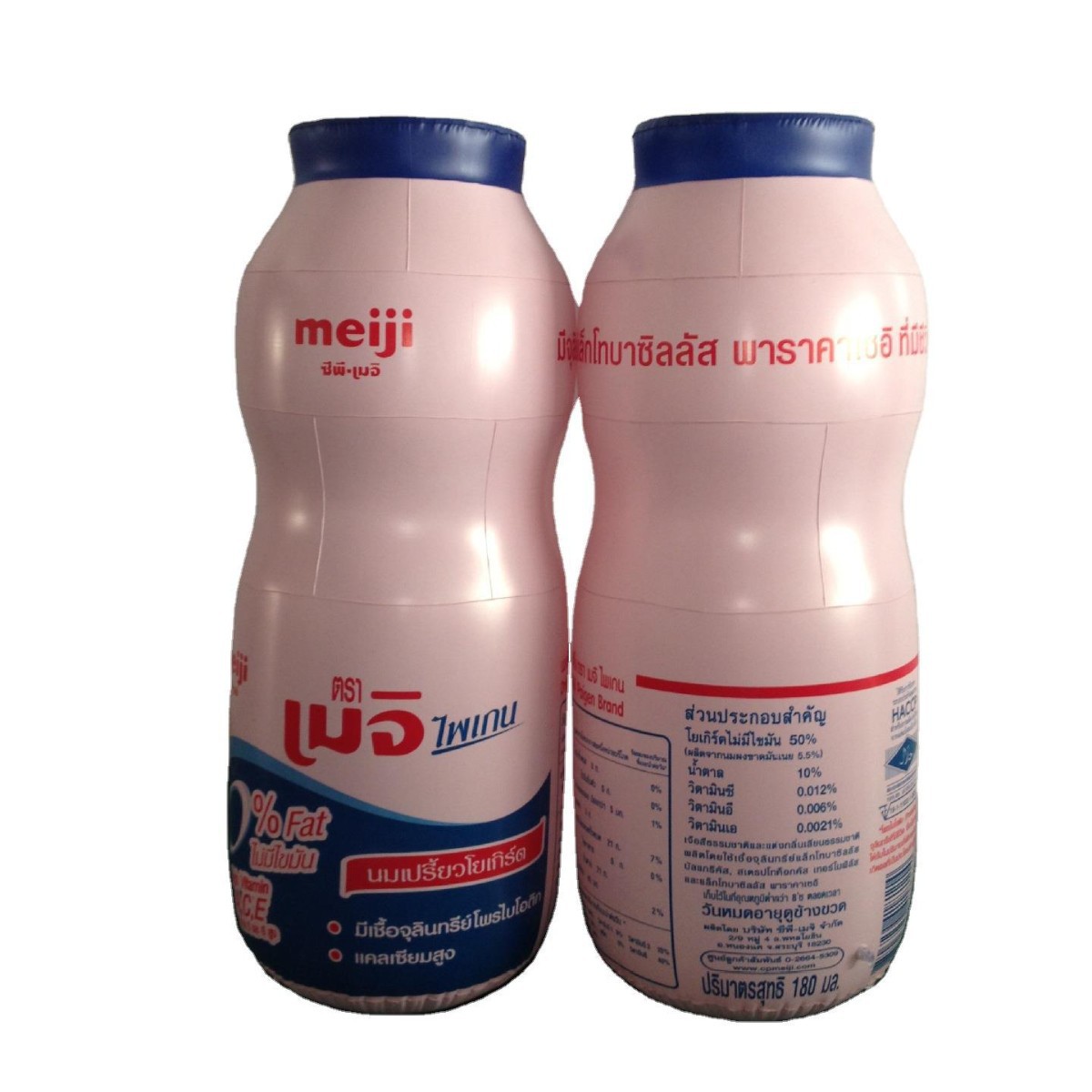 2025高频热合PVC充气广告瓶子超市饮料瓶模型展示耐用仿真气模