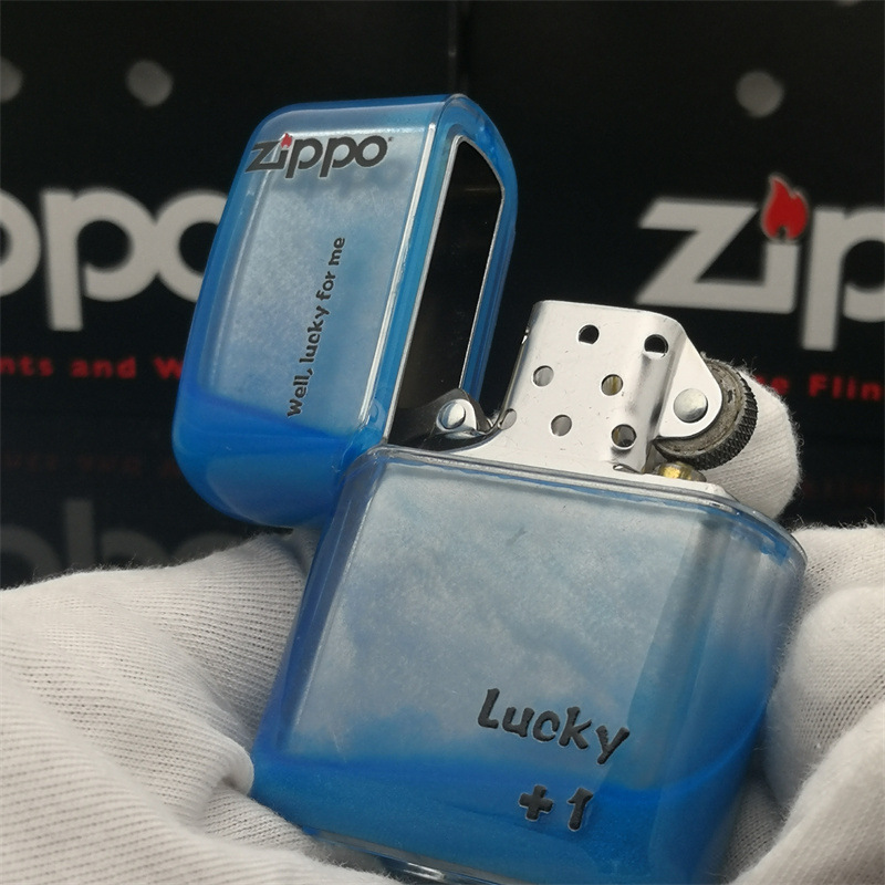 Supply Zippo Lighter Luminous Quicksand Luminous Machine Gift Box