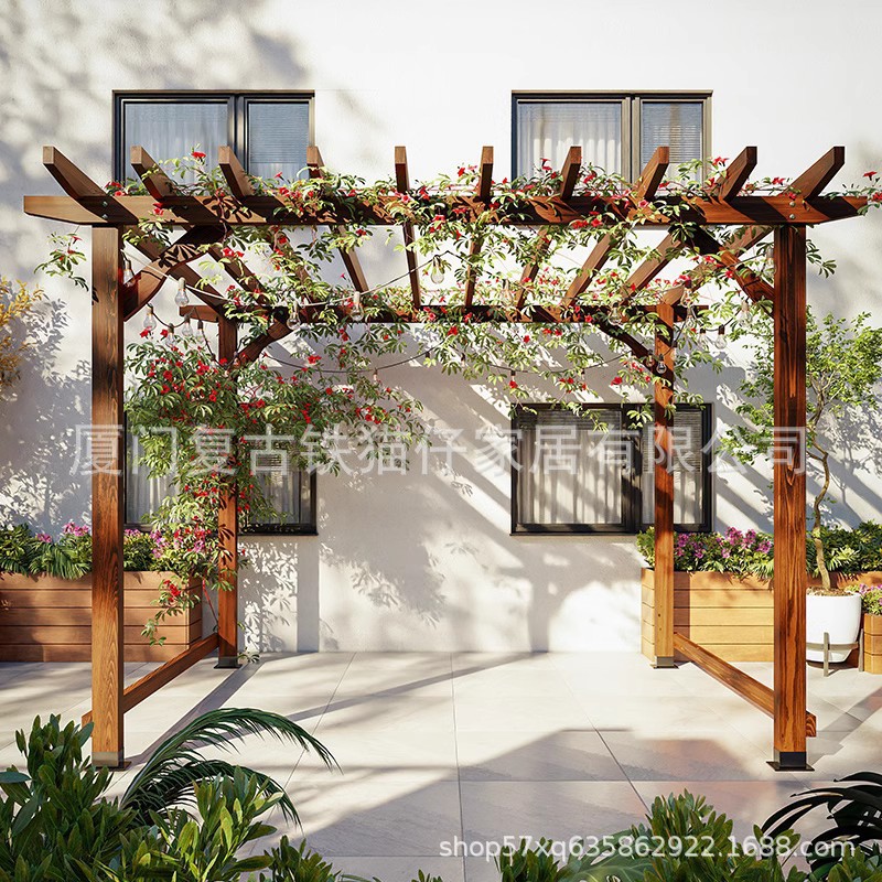 soporte de gazebo ancla de tierra ancla de columna pesada ancla de madera negra mate soporte de columna para soporte de barandilla de cubierta gazebo