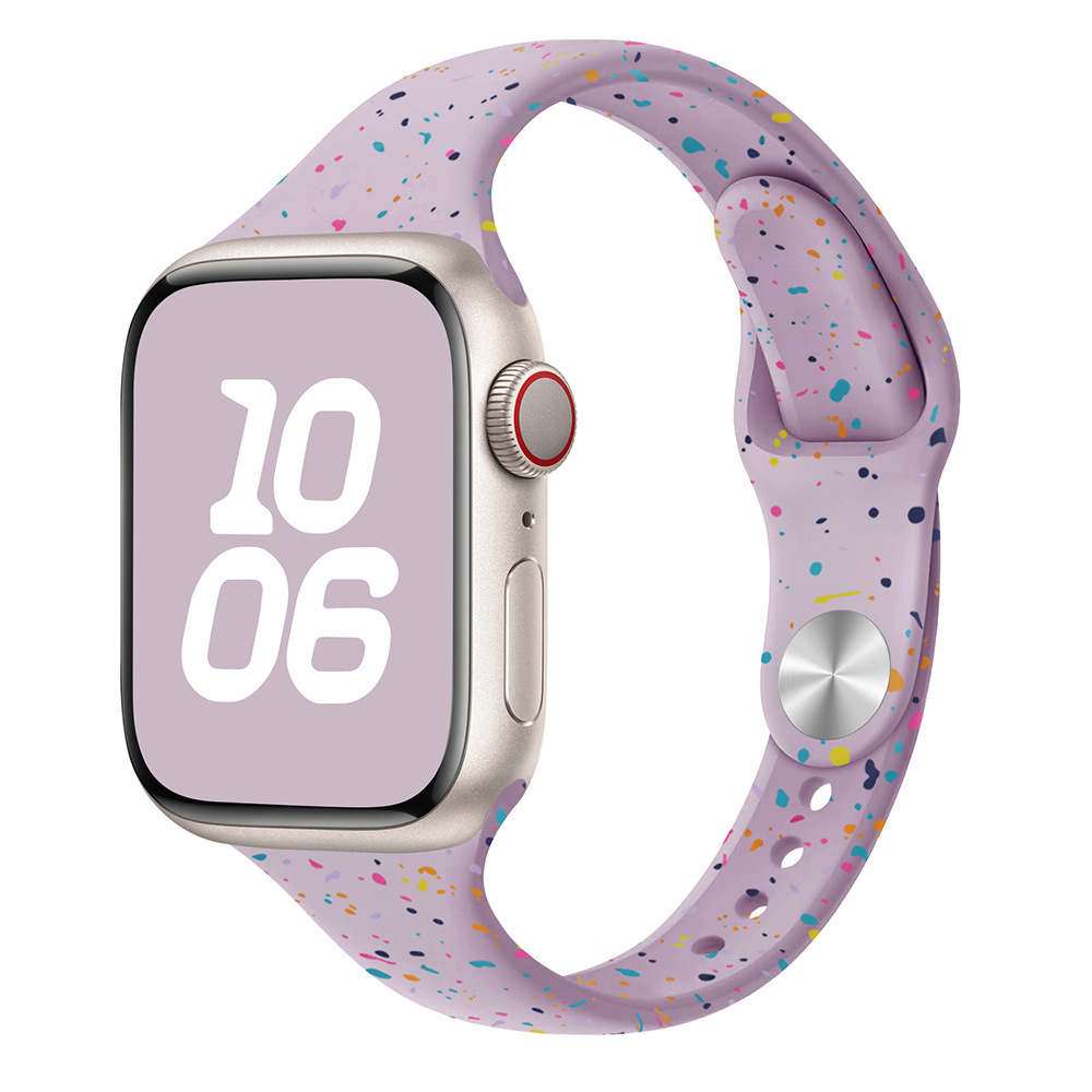 Para Apple Watch 789 generación T-Silicone brazalete iwatchSE deportivo reemplazable pulsera deportivo