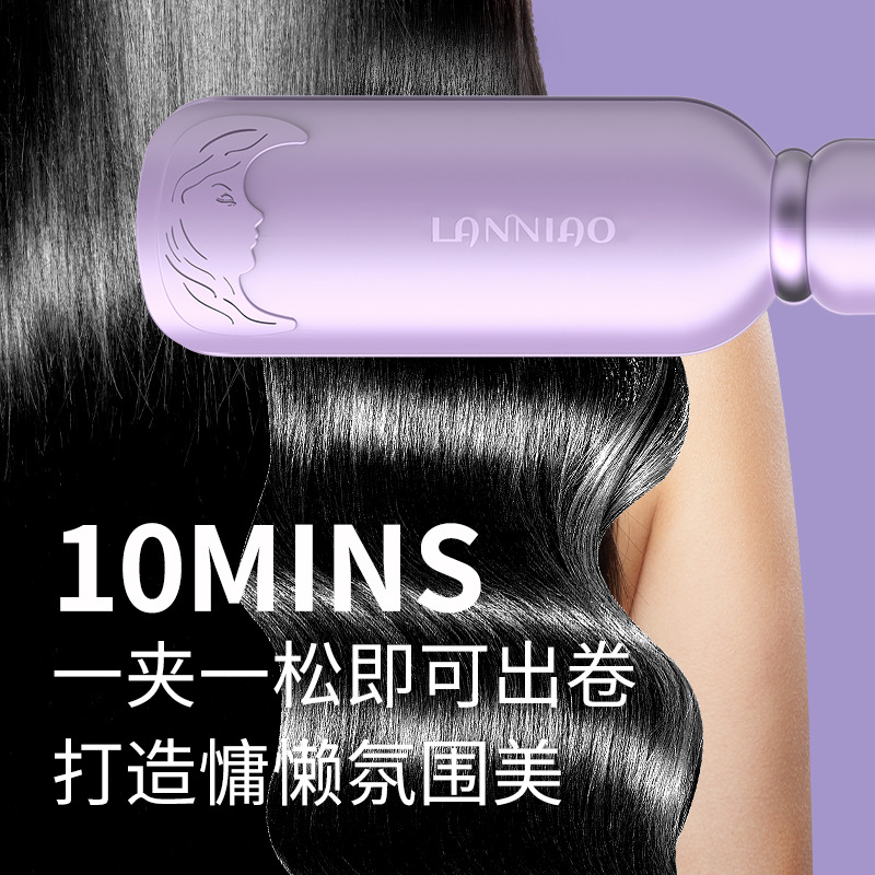 에그 롤 헤드 컬링 아이언 28mm 대형 롤 달걀 롤 물 골판지 울 롤 푹신한 안티 파마 클립 크로스 보더 뉴