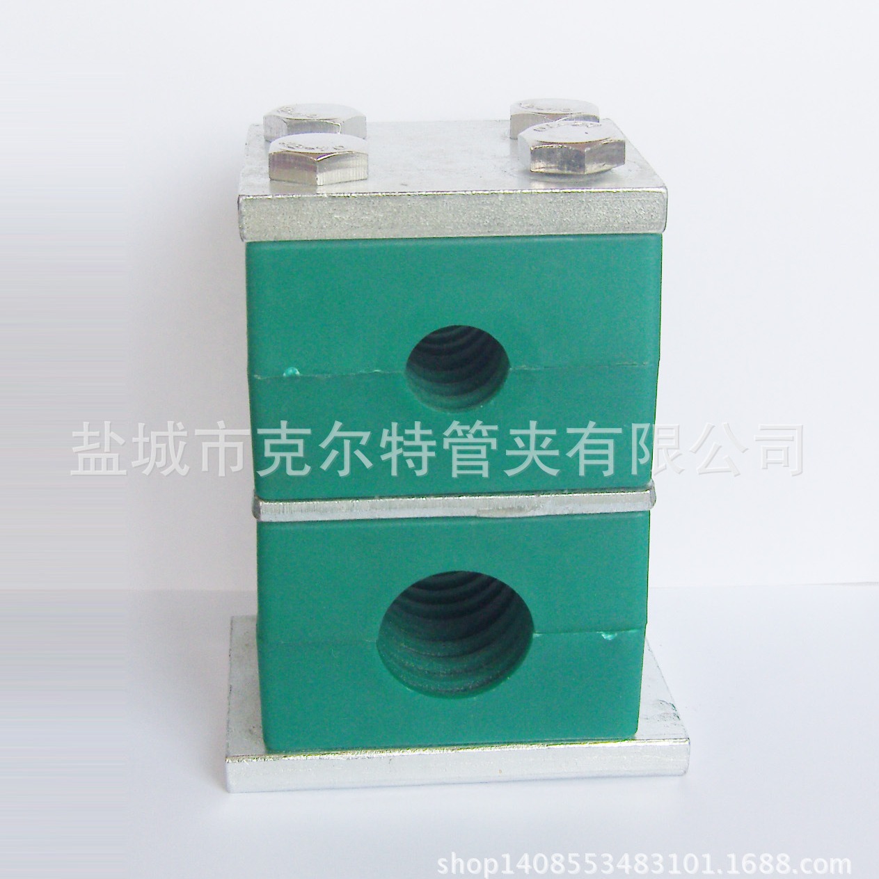 组合式加固型塑料管夹