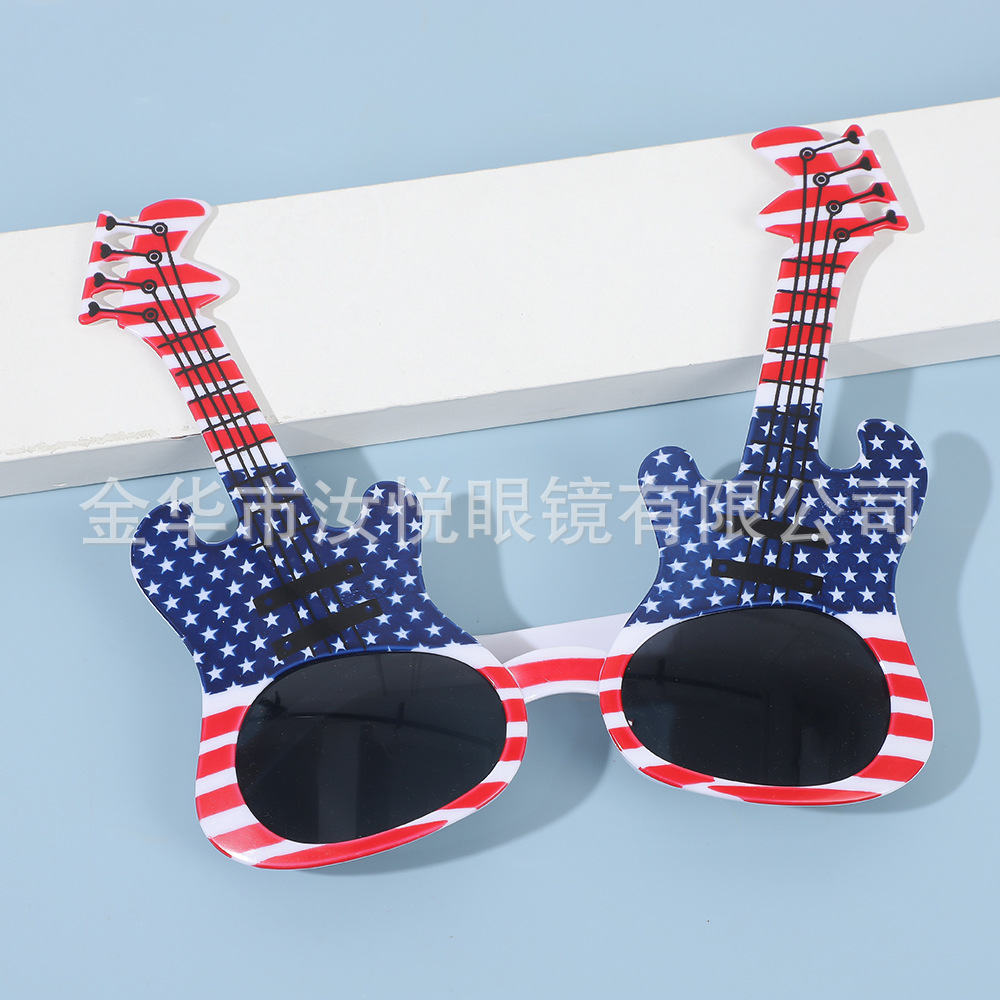 Inventario del Día Nacional de los Estados Unidos serie de gafas de fiesta de baile gafas de decoración del Día de la Independencia gafas de regalo de fiesta de decoración