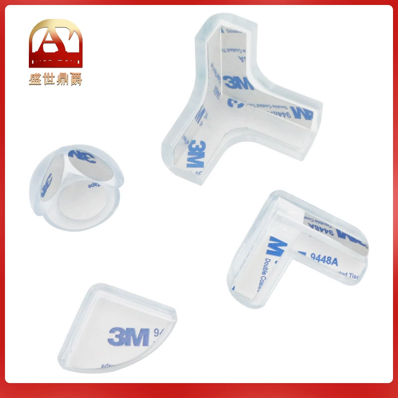 Прозрачный угол стола Угол предотвращения столкновений утолщенный детский защитный угол чайный столик с углом треугольника безопасности детей мягкий наклейка