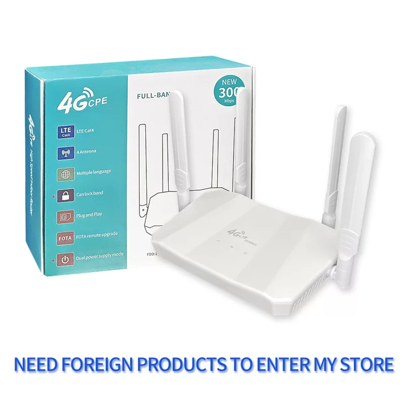 4G-роутер с SIM-картой LTE, умный Wi-Fi роутер