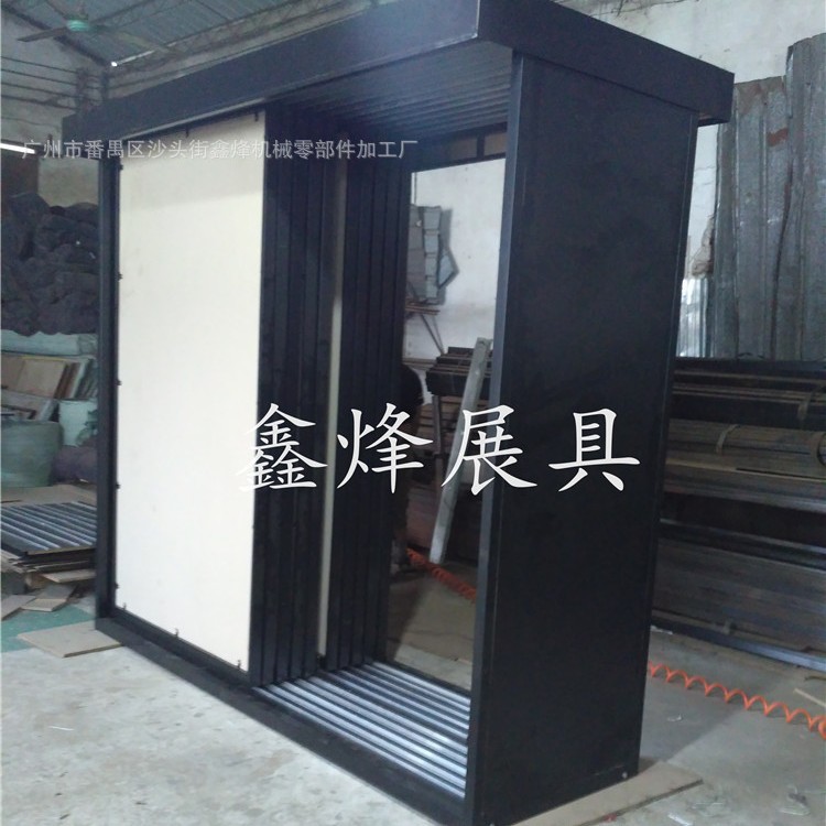 瓷砖双面平推展示架 瓷片展示架移门 木地板石材展架 墙纸展示架