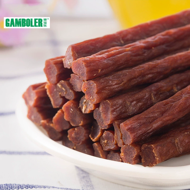 Говяжьи палочки Guibao Le с высоким содержанием кальция для щенков, закуски для дрессировки крупных собак при прорезывании зубов, лакомства для собак породы Лабрадор из говядины.
