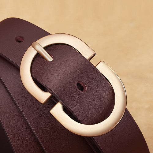 Emperor Paul genuine leather belt for women pure cowhide suit skirt jeans belt women's fashion pin buckle women's belt