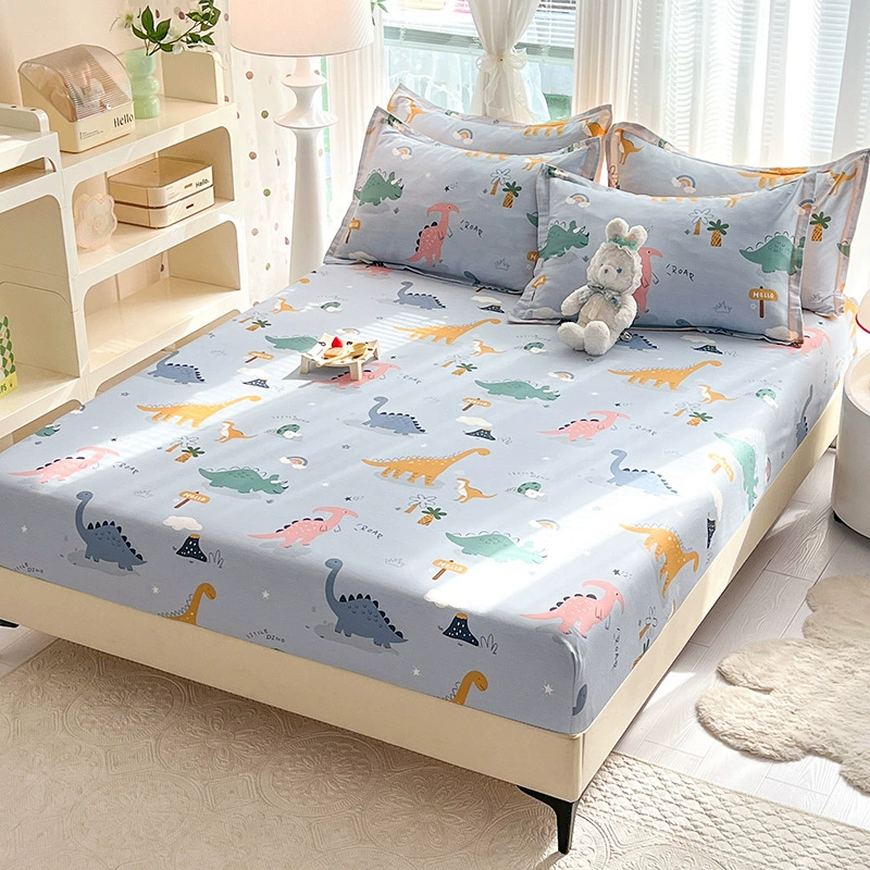Cotton sheet, fresh bedspread, non-slip mattress, protective case