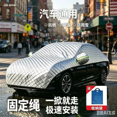 Car clothing heat-insulating and rain-proof car